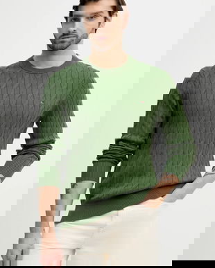 Tommy Hilfiger pulover de bumbac