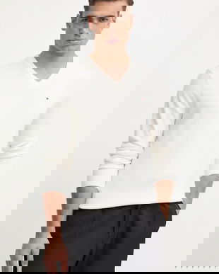 Tommy Hilfiger pulover din amestec de casmir