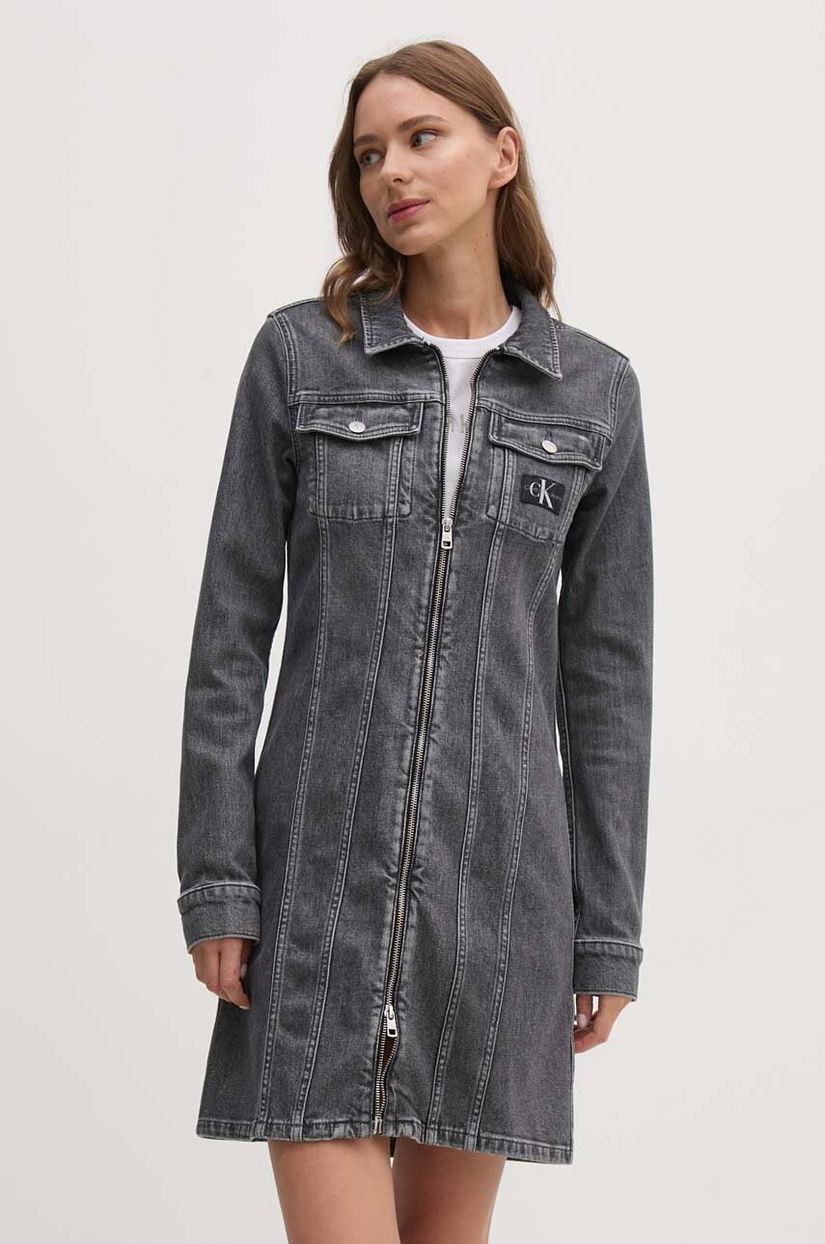 Calvin Klein Jeans rochie din denim
