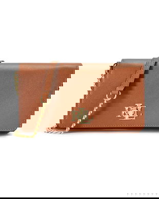 Lauren Ralph Lauren poseta de piele