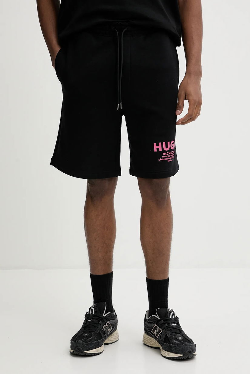 HUGO Blue pantaloni scurți din bumbac Nomario