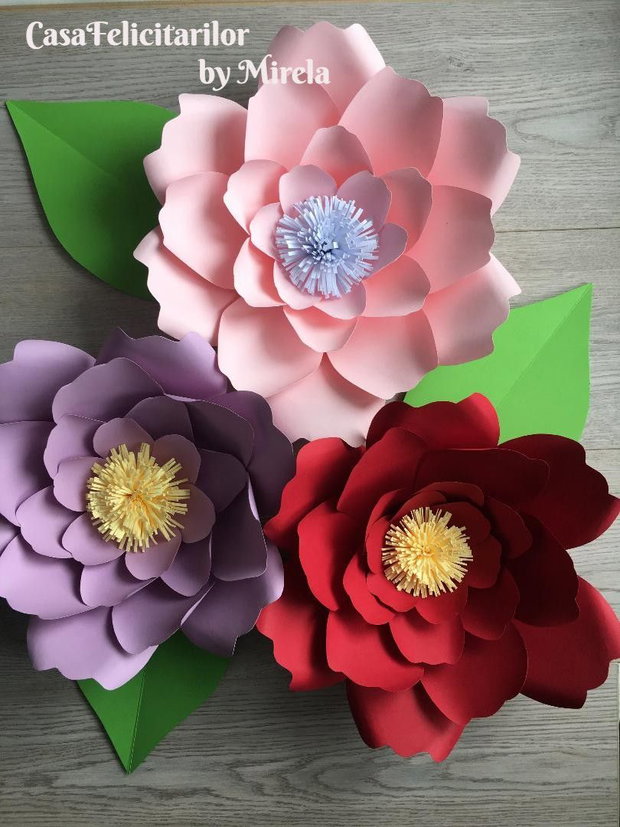 Flori decorative mari
