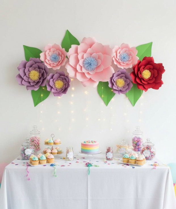 Flori decorative mari