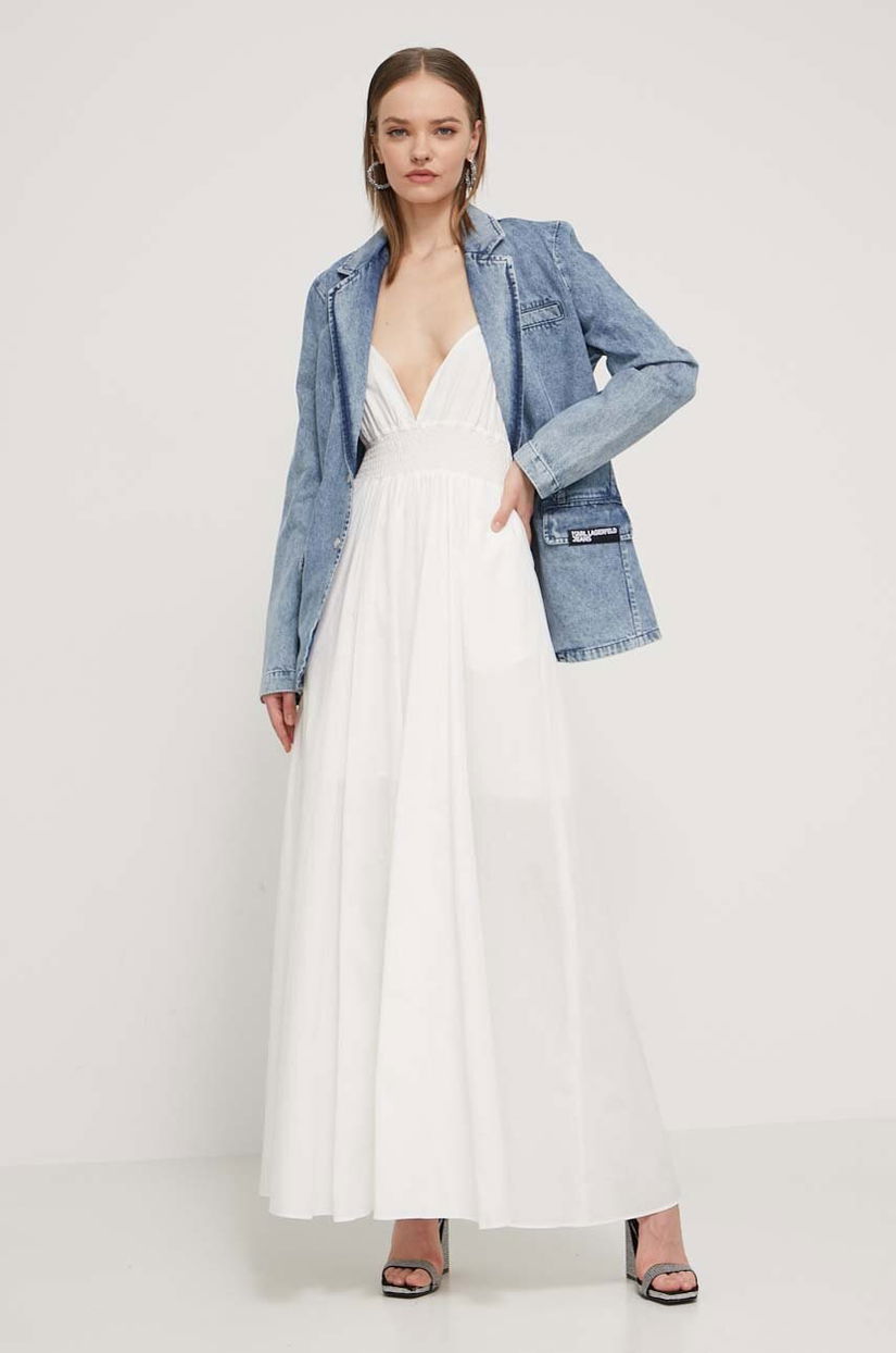 HUGO rochie din bumbac