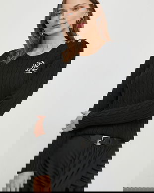 Lauren Ralph pulover de bumbac