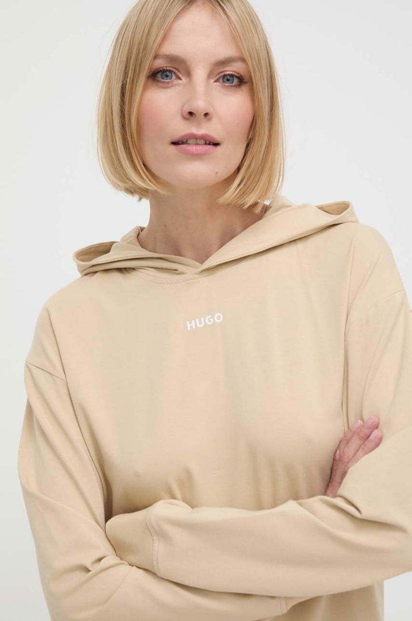 HUGO bluză lounge SHUFFLE_HOODIE