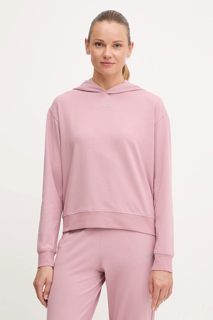 HUGO bluză lounge SHUFFLE_HOODIE