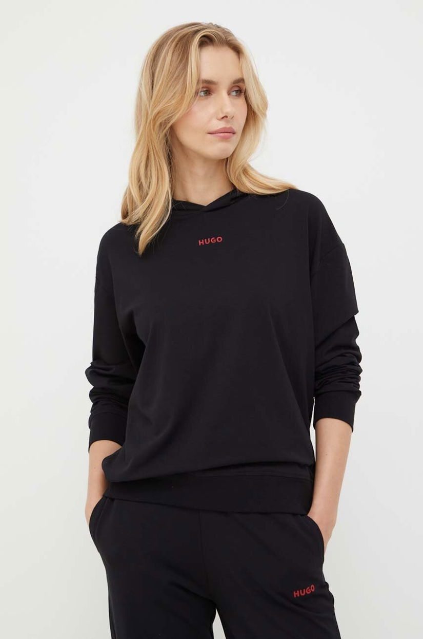HUGO bluză lounge SHUFFLE_HOODIE