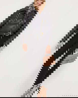 Pinko poșetă de piele