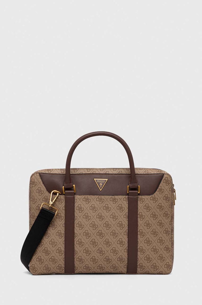 Guess geantă VEZZOLA 36 x 28 x 4 cm