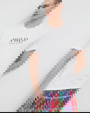 Polo Ralph Lauren tricou de pijama din bumbac