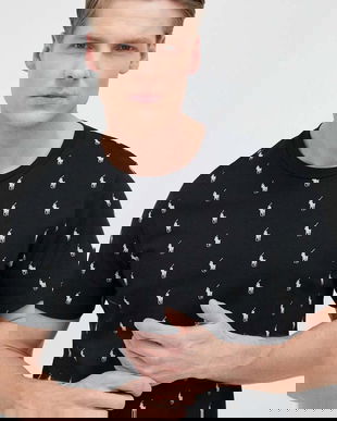 Polo Ralph Lauren tricou de pijama din bumbac