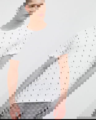 Polo Ralph Lauren tricou de pijama din bumbac