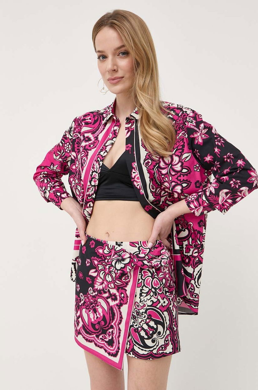 Red Valentino pantaloni scurti din bumbac