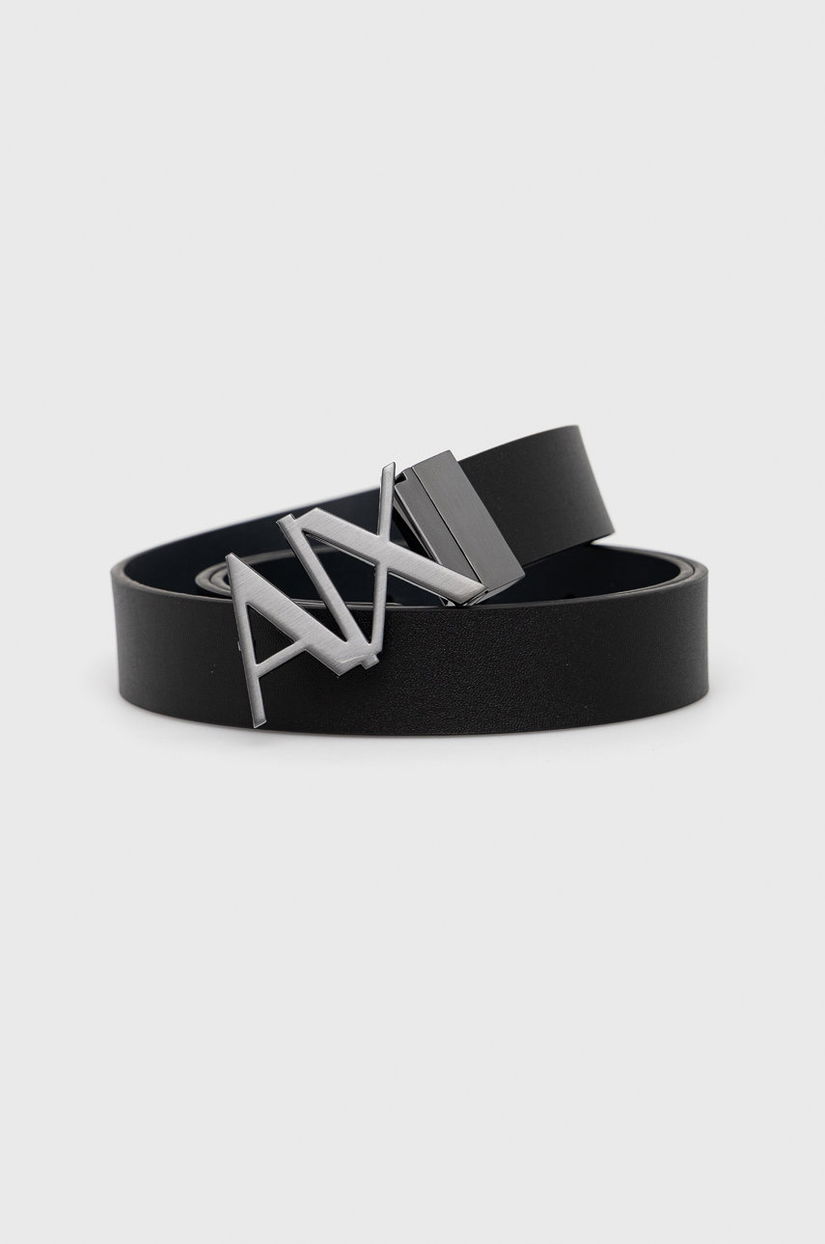 Armani Exchange curea de piele cu doua fete