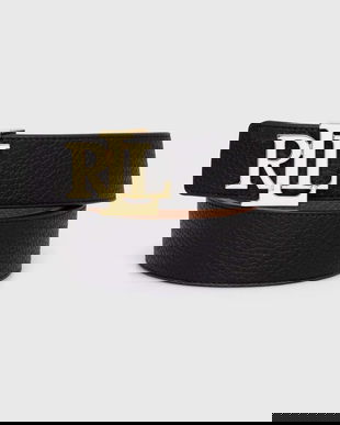 Lauren Ralph curea de piele cu două fețe