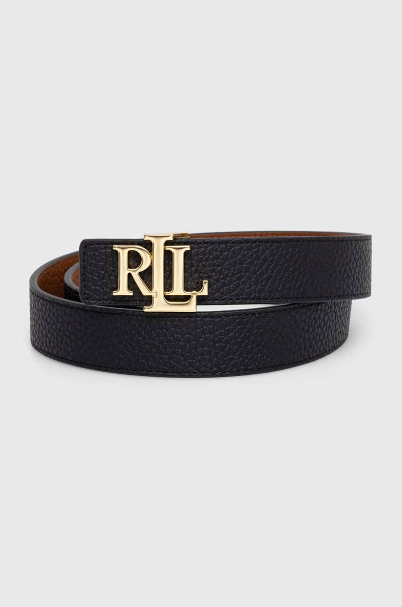 Lauren Ralph curea de piele cu două fețe