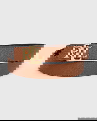 Lauren Ralph curea de piele cu două fețe