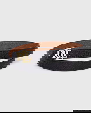 Lauren Ralph Lauren curea de piele cu doua fete