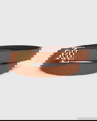 Lauren Ralph Lauren curea de piele cu doua fete