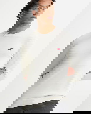 HUGO pulover de bumbac San Cassius-C1