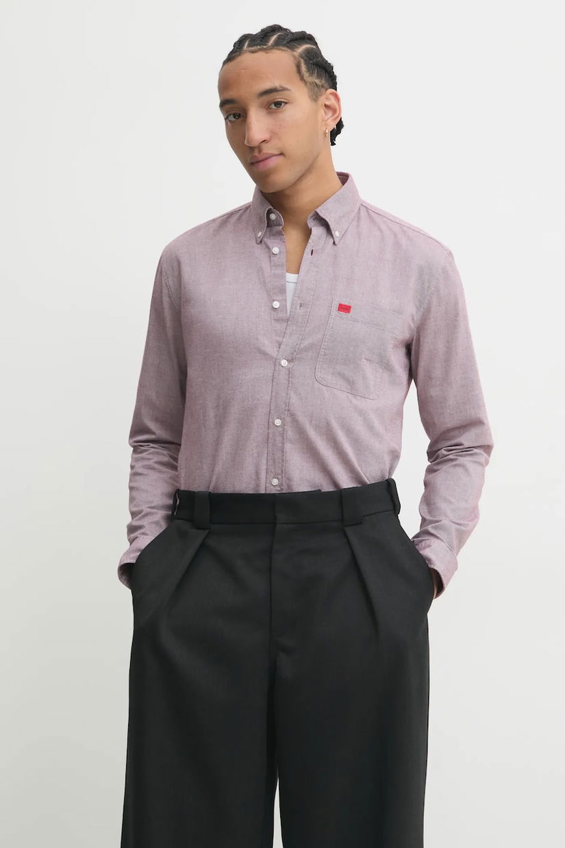 HUGO cămașă din bumbac Evito