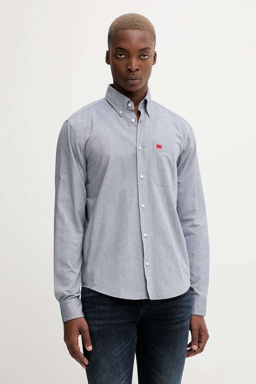 HUGO cămașă din bumbac Evito