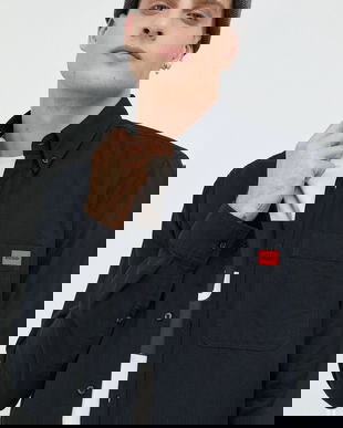 HUGO cămașă din bumbac Evito