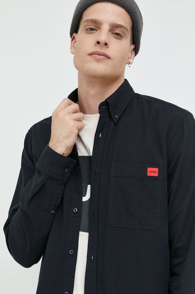 HUGO cămașă din bumbac Evito