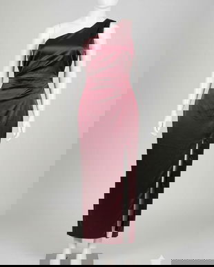 Rochie Satin Pretty Lavish Sheree  Vișinie  Mărimea 36 (S)