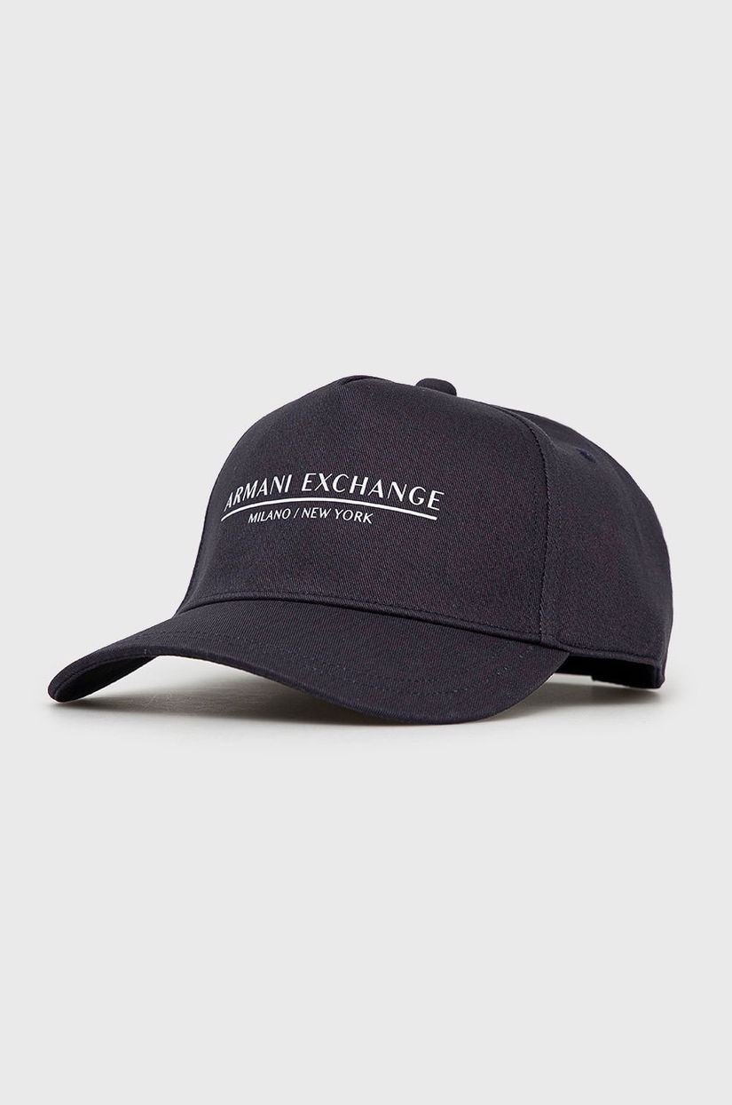 Armani Exchange șapcă din bumbac