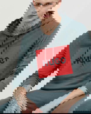 HUGO hanorac de bumbac