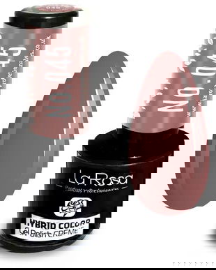 Lac de unghii La Rosa Profesionales Creme hybrid gel 045 indian rose, 9 ml