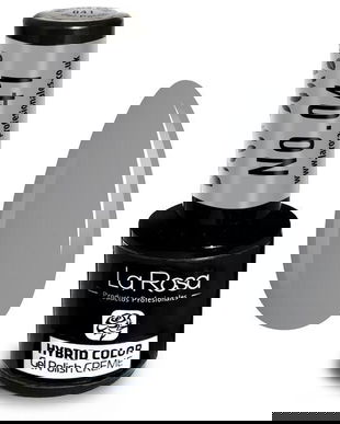 Lac de unghii La Rosa Profesionales Creme hybrid gel 041 grey, 9 ml