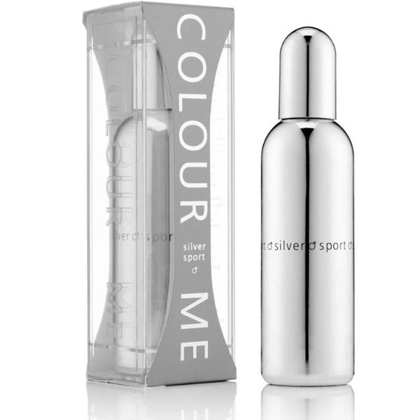 Apa de Parfum pentru Barbati - Colour Me Silver Sport, Milton-Lloyd Fragrances, 100 ml