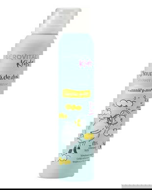 Spuma de Dus - Gerovital Kids Shower Mousse Vanilla Pufs, 3+ ani, 200 ml