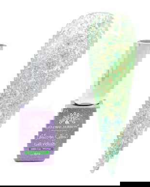 Ojă semipermanentă Unicorn Glow 8 ml, 01