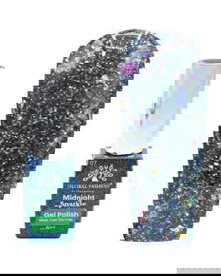 Ojă semipermanentă Midnight sparkle 8 ml, 07