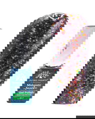 Ojă semipermanentă Midnight sparkle 8 ml, 05