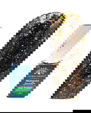 Ojă semipermanentă Midnight sparkle 8 ml, 06