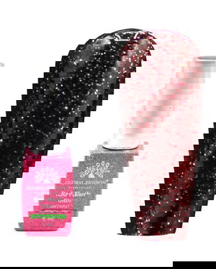 Ojă semipermanentă Red Flush Disco 8 ml, 07