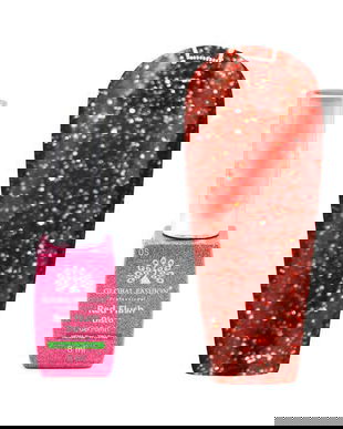 Ojă semipermanentă Red Flush Disco 8 ml, 05