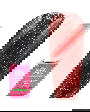 Ojă semipermanentă Red Flush Disco 8 ml, 01