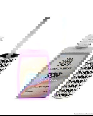 Top pentru unghii cu efect de oglinda Top Shine fără strat lipicios, 12 ml, 02