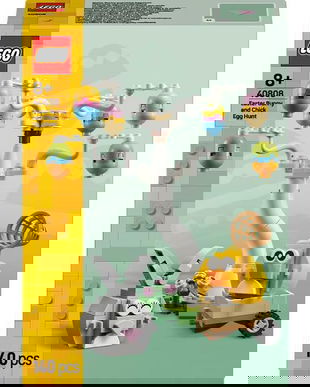 Lego Iconics: Iepuras si vanatoare de oua de Paste