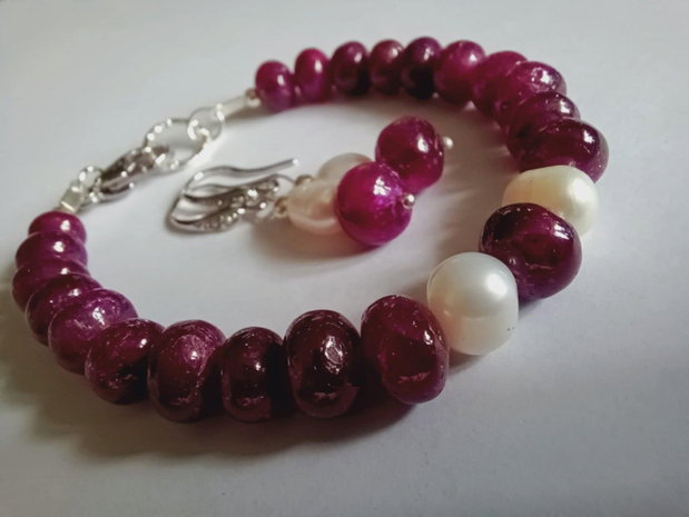 Granat Almandin - Perle naturale