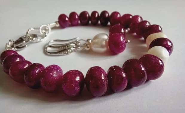 Granat Almandin - Perle naturale