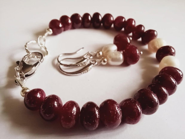 Granat Almandin - Perle naturale