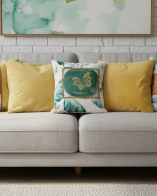 Set de 5 perne decorative