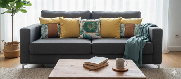 Set de 5 perne decorative
